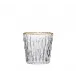 Bamboo Clear & Gold Tumbler Set of 4
