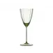 Luna Green Wine Glass