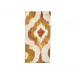 Watercolor Ikat Rust Napkin