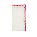 Arches White/Red/Gold Napkin