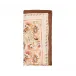 Mira Brown & Coral Napkin Set of 4