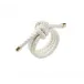Rope Knot White Napkin Ring