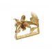 Orchid Gold Napkin Ring Set of 4