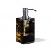 Horn Veneer Soap Dispenser 2.8" x 2.8" x 7.5"