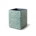 Acqua Almendro Wastebasket 8.7" x 8.7" x 11"