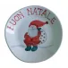 Natale Santa Claus Salad Dessert Plate