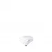 Coralline Ceiling Light, Clear Crystal, Chrome Finish