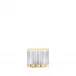 Orgue Wall Sconce, Clear Crystal, Gilded Finish (5 Crystals)