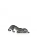 Zeila Panther Sculpture Small Grey