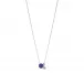 L'Oiseau Tonnerre Necklace, White Gold, Lapis Lazuli, Quartz, Topaz, Diamond (Special Order)