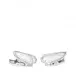 Victoire Mascottes Cufflinks Clear Crystal, Palladium Finishing