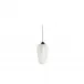 Plumes Ceiling Lamp, Clear Crystal, Chrome Finish