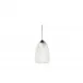 Plumes Ceiling Lamp, Clear Crystal, Chrome Finish