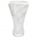 Zèbre Vase, Clear Crystal, Shiny Relief