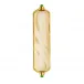 Mezuzah By Irma Large Size, Clear And Gilded (Special Order)