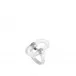 Empreinte Animale Ring, Clear Crystal, Silver