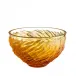 Fourrure Bowl, Amber Crystal