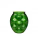 Tortue Vase, Green Amazon Crystal