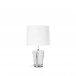 Ginkgo Small Lamp, Clear Crystal, Nickel Finish