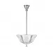 Ginkgo Ceiling Lamp, Clear Crystal, Nickel Finish