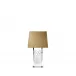 Poséidon Lamp, Clear Crystal, Chrome Finish