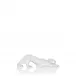 Zeila Panther Sculpture Clear Small