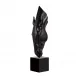 Still Water Sculpture By Nic Fiddian Green & Lalique, 2021, Black Crystal, Lost Wax Technique (Special Order)