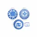 Mediterraneo Three Mini Handled Bowls