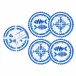 Mediterraneo Appetizer Plate Set of 6