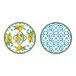 Valencia Round Paper Charger Placemat 15" (Pack Of 20)