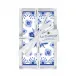 Moroccan Blue Guest Towel/Buffet Napkins in Holder