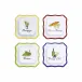 Mini Condiment Bowls Set Of 12 Assorted Wines And Cheeses (3 Of Each Design)