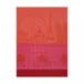 Paris Panorama Red Kiss Tea Towel 24" x 31"