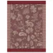 Dans Les Bois Tableau Red Tea Towel 24" x 31"