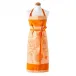 Fleurs A Croquer Orange Apron 35" x 38"