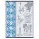 Carnet De Paris Seine Tea Towel 24" x 31"