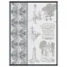 Carnet De Paris Bitume Tea Towel 24" x 31"