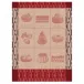 Patisseries Francaises Pink Tea Towel 24" x 31"