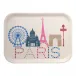 Paris Lumiere Multicolor Tray 11" x 8"