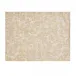 A La Carte Mille-Fleurs Beige Coated Placemat 19" x 14"