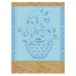 Salade D'Été Blue Tea Towel 24" x 31"