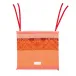 Mumbai Orange Chair Cushion 16" x 16" 100% Cotton