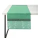 Escapade Tropicale Green Runner 20" x 79"