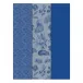 Dans Les Bois Tryptique Blue Tea Towel 24" x 31"