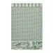 Mélodies Green Hand Towel 15" x 21" 100% Cotton