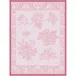 Jardin Des Roses Pink Tea Towel 24" x 31" 100% Cotton