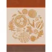 Thanksgiving Orange Tea Towel 24" x 31" 100% Cotton