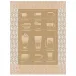 Barista Beige Tea Towel 24" x 31"