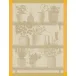 Herbes Fraîches Beige Tea Towel 24" x 31"
