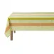 Bal Des Papillons Yellow Coated Tablecloth 69" x 69"